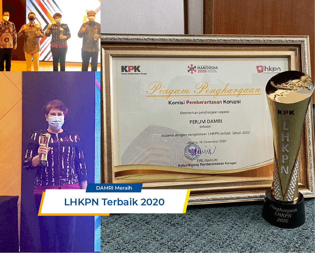 DAMRI Raih LHKPN Terbaik 2020